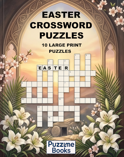 Easter Crossword Puzzles book cover